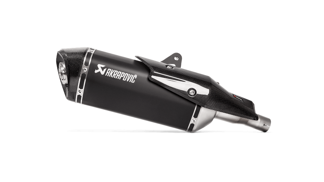 Honda X-ADV 750 Akrapovic Egzoz Slip-On Titanyum Siyah 2017-2024