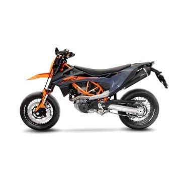 KTM 690 SMC R 2019-2024 Leovince NERO Çelik Slip-On Egzoz