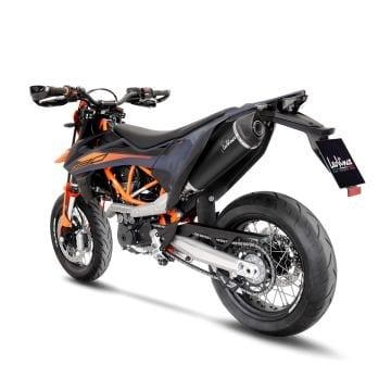 KTM 690 SMC R 2019-2024 Leovince NERO Çelik Slip-On Egzoz
