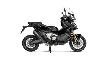Honda X-ADV 750 2017-2024 Akrapovic Egzoz Slip-On Titanyum Siyah