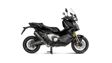 Honda X-ADV 750 2017-2024 Akrapovic Egzoz Slip-On Titanyum Siyah