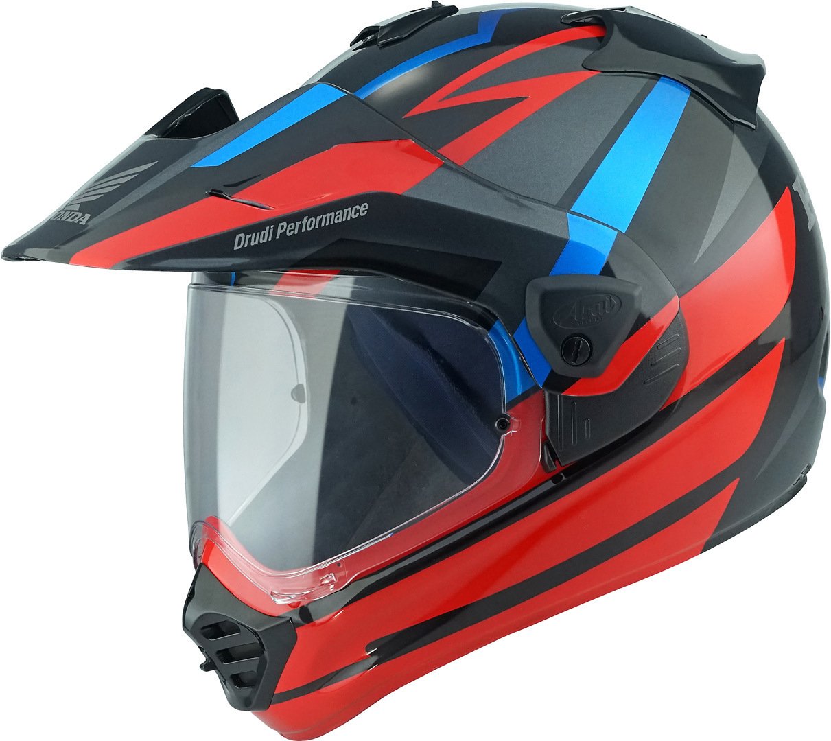 Arai Tour-X5 Africa Twin Motocross Kapalı Kask Kırmızı