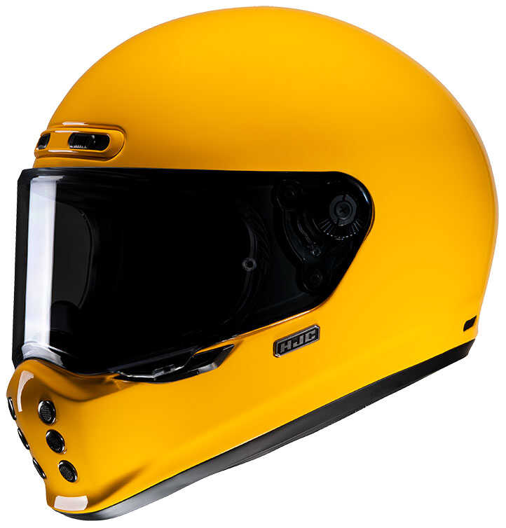 Hjc V10 Retro Kapalı Kask Sarı