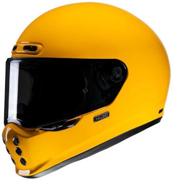 Hjc V10 Retro Kapalı Kask Sarı