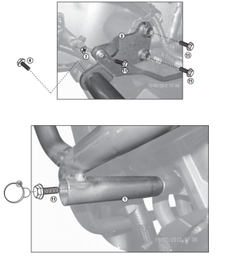 Kappa KN4105 Kawasakı VERSYS 1000 (12-14) Koruma Demırı