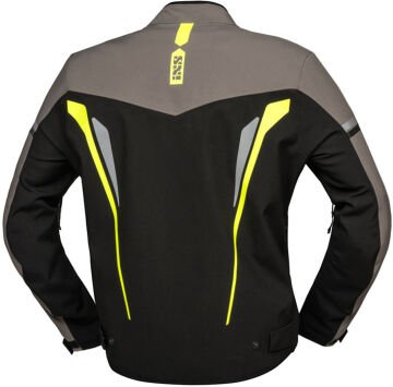 IXS TS-PRO ST+ Motosiklet Mont Siyah-Gri-Sarı