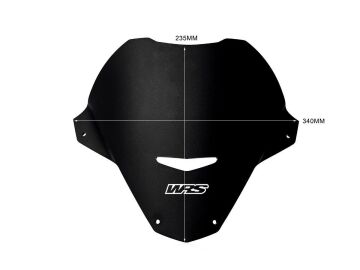 WRS Sport Mat Siyah Ön Cam Aprilia Tuono 660 2021-2026