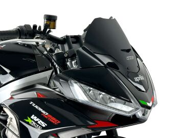 WRS Sport Mat Siyah Ön Cam Aprilia Tuono 660 2021-2026