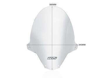 WRS Touring Şeffaf Ön Cam Aprilia Tuono 660 2021-2026