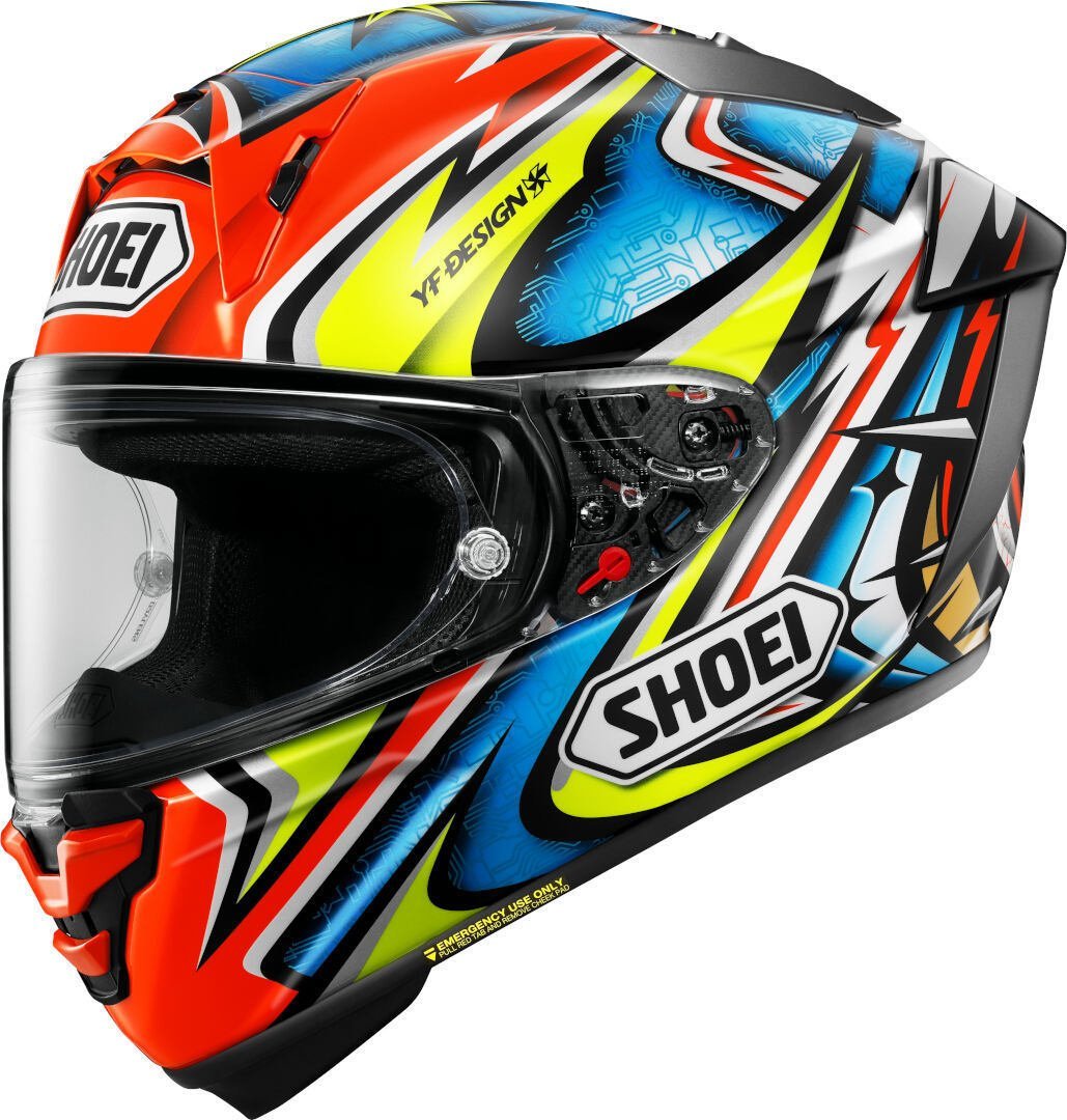 Shoei X-Spirit Pro Daijiro Kask Kırmızı