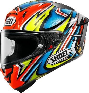 Shoei X-Spirit Pro Daijiro Kask Kırmızı