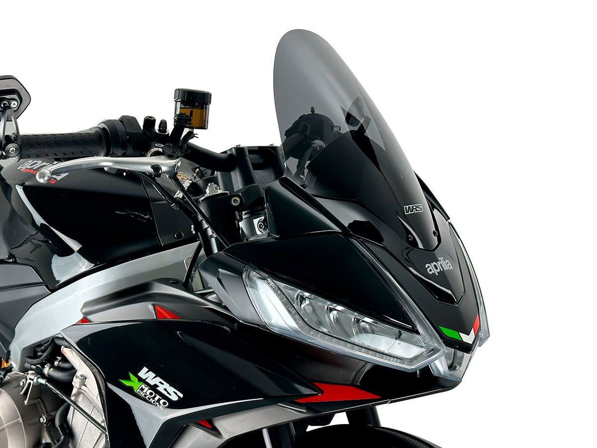 WRS Touring Koyu Füme Ön Cam Aprilia Tuono V4 / Factory 2021-2024