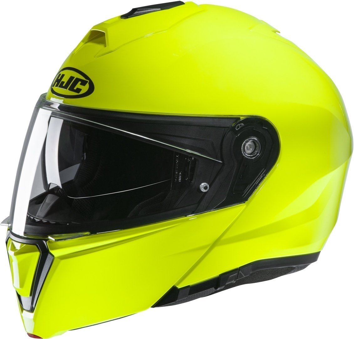HJC i90 Çene Açılır Kask Neon Sarı