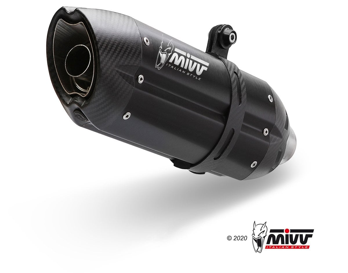 Yamaha Mt-10 2016-2022 Mivv Suono Siyah Çelik Egzoz