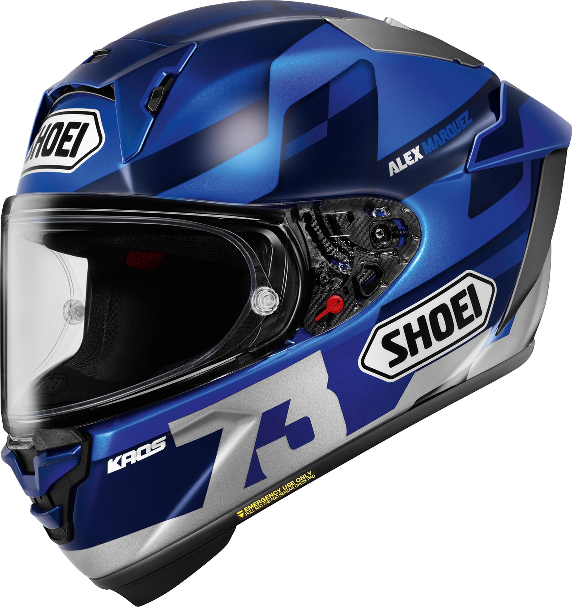 Shoei X-Spirit Pro A. Marquez73 V3 TC-2 Kapalı Kask