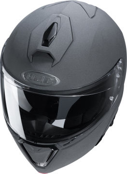 HJC i90 Mat Gri Çene Açılır Kask