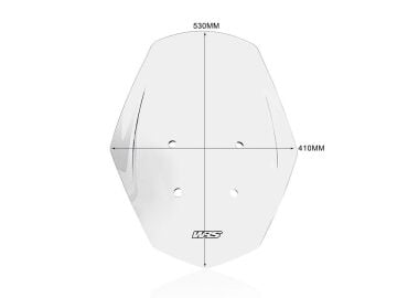 WRS Touring Şeffaf Ön Cam Aprilia Sr Gt 125 / 200 2022-2026