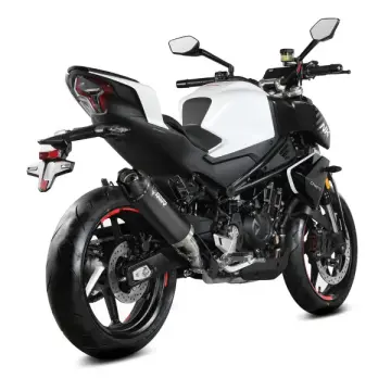 MIivv AK1 Egzoz Siyah Çelik, CF Moto 450SR 2023-2024