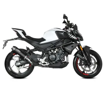MIivv AK1 Egzoz Siyah Çelik, CF Moto 450SR 2023-2024