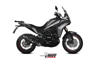 Moto Morini Xcape 650 2021-2024 Mivv Suono Siyah Çelik Egzoz