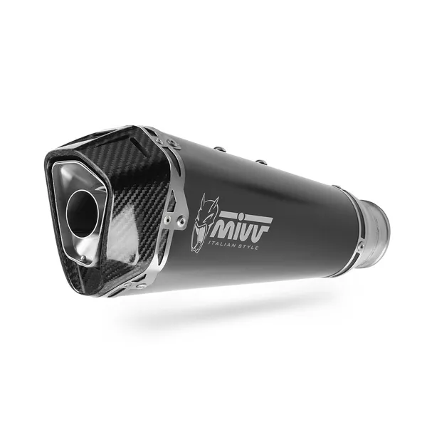Honda Forza 750 2021-2025, Mivv Delta Race Siyah Çelik Egzoz