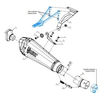 BMW S1000RR 2019-2025, Mivv Delta Race Karbon Egzoz