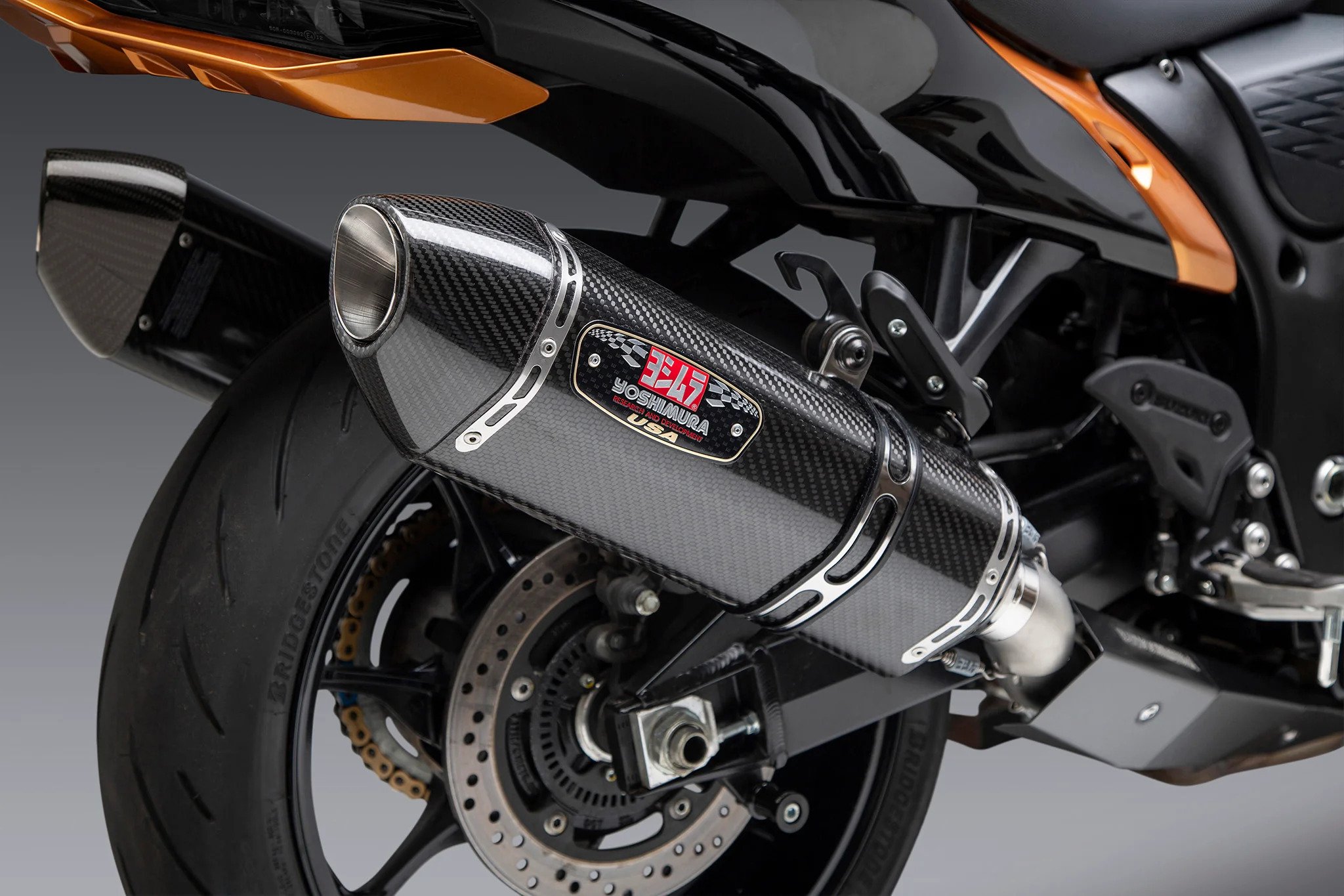 Suzuki Hayabusa 2021-2024 Yoshimura Race R-77 Çift Tüp Egzoz