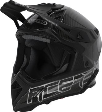 Acerbis Steel Carbon 2023 Motocross Kask Siyah