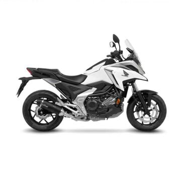 Honda NC750X 2021-2024 Leovince LV ONE EVO Siyah Çelik Slip-On Egzoz