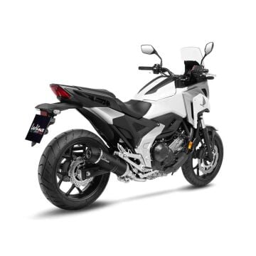Honda NC750X 2021-2024 Leovince LV ONE EVO Siyah Çelik Slip-On Egzoz