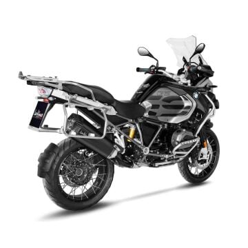 BMW R1200GS Adventure 2013-2016 LeoVince Lv12 Siyah Çelik Slip-On Egzoz
