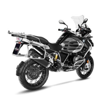BMW R1200GS Adventure 2013-2016 LeoVince Lv12 Siyah Çelik Slip-On Egzoz