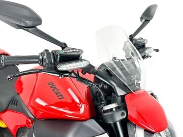 WRS Sport Ön Cam Şeffaf Ducati Diavel V4 / Rs 2023-2026