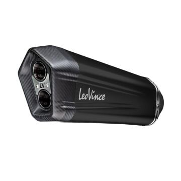 Honda Africa Twin 1100 2020-2024 LeoVince Lv12 Siyah Çelik Slip-On Egzoz