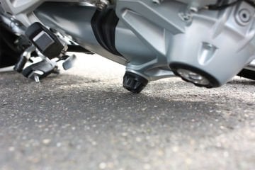 BMW R 1300 GS ve GS Adventure Wunderlich DOUBLESHOCK Şaft Koruma - Arka - Siyah