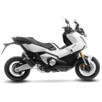 Honda X-ADV 750 2025 LeoVince Lv14R Siyah Çelik Slip-On Egzoz
