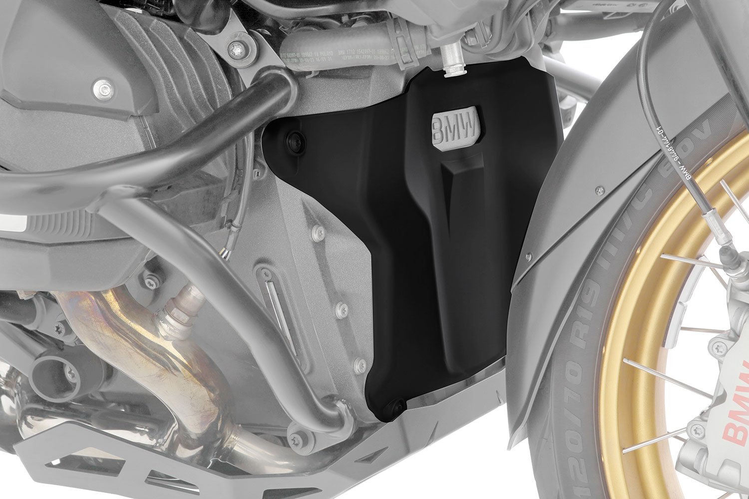 Bmw R 1300 GS ve GS Adventure Wunderlich Motor Bloğu Koruma Siyah