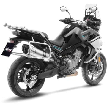 Cfmoto 800MT Sport/Touring/Explore 2022/2024 LeoVince LV One Evo Çelik Slip-On Egzoz