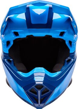 Bell Moto-10 Mıps Fade Motocross Kapalı Kask Mavi