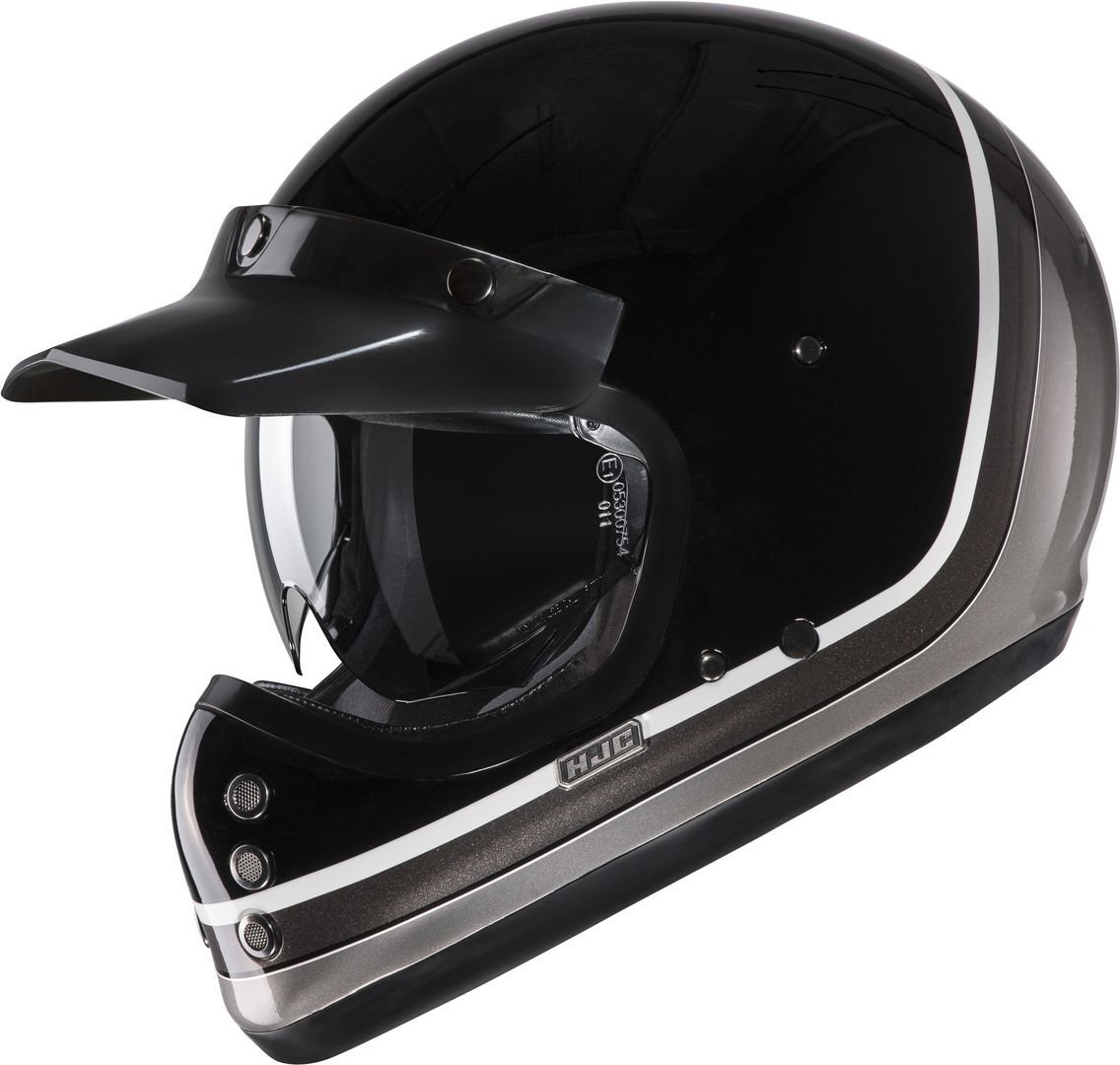 HJC V60 Scoby Kapalı Kask Siyah-Gri