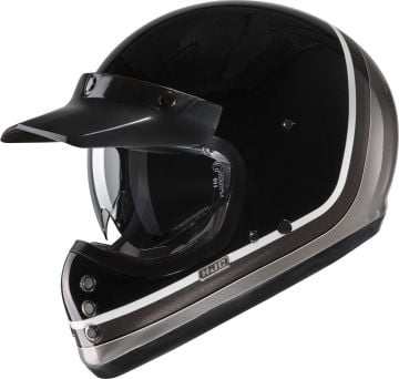 HJC V60 Scoby Kapalı Kask Siyah-Gri