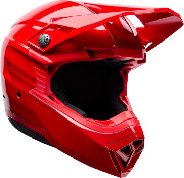 Bell Moto-10 Mıps Fade Motocross Kapalı Kask Kırmızı