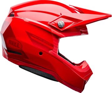 Bell Moto-10 Mıps Fade Motocross Kapalı Kask Kırmızı