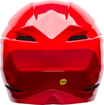 Bell Moto-10 Mıps Fade Motocross Kapalı Kask Kırmızı