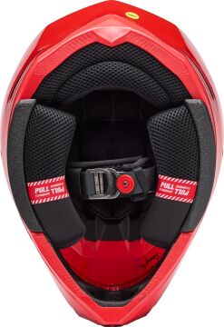 Bell Moto-10 Mıps Fade Motocross Kapalı Kask Kırmızı