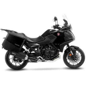 Honda NT 1100 2022-2024 LeoVince Lv12 Siyah Çelik Slip-On Egzoz