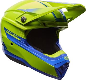 Bell Moto-10 Mıps Fade Motocross Kapalı Kask Sarı