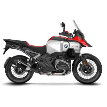 BMW R1300GS Adventure 2024-2025 Leovince LV14 One Siyah Çelik Slip-On Egzoz