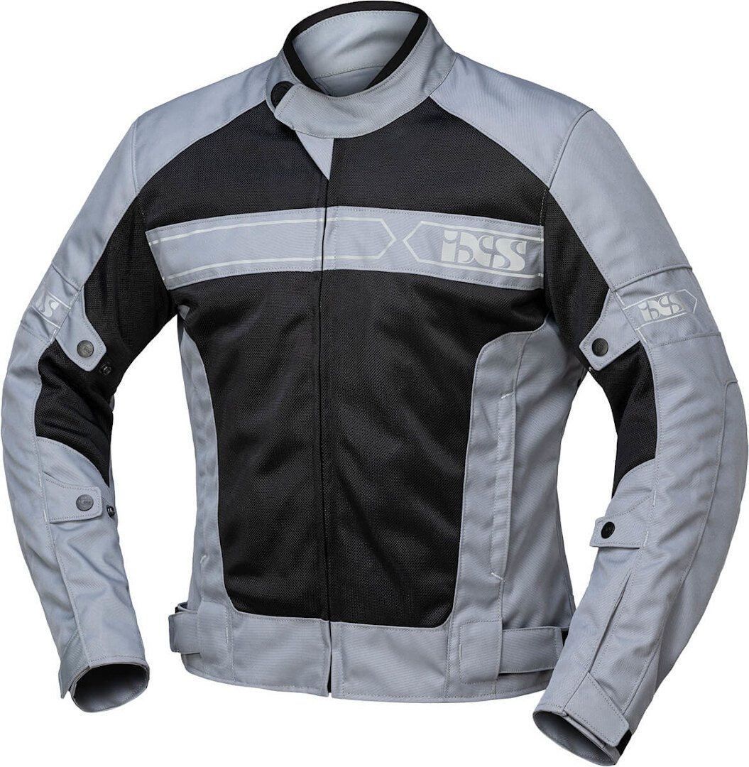 IXS Evo-Air Motosiklet Ceket Gri-Siyah