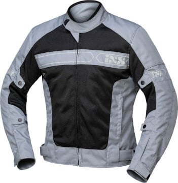 IXS Evo-Air Motosiklet Ceket Gri-Siyah